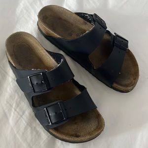 Black Birkenstocks